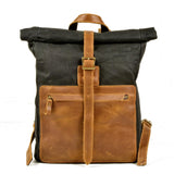 LISBOA | Guard Segeltuch-Rucksack – Schwarz