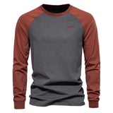 ZANO™ - Klassischer Baumwollpullover Mit Langen Ärmeln, Atmungsaktiv & Easy-Care – Dunkelgrau