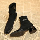 Olessa – Stilvolle Freizeitstiefel – Schwarz