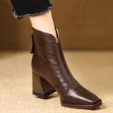 Grizelda – Orthopädisch Inspirierte Stiefeletten – Braun