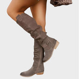 Lynora – Klassische Stiefel mit Komfort-Passform – Braun