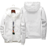 Harry | windbreaker-Jacke für Männer – Weiß