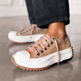 Sabine | Damen Komfort Sneakers Stützend – Sneaker Komfort Stütze Alltag 2026 – Braun
