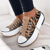 Sabine | Damen Komfort Sneakers Stützend – Sneaker Komfort Stütze Alltag 2026 – Tiger