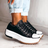 Sabine | Damen Komfort Sneakers Stützend – Sneaker Komfort Stütze Alltag 2026 – Schwarz