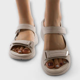 Nally - Orthopädische Sandalen – Beige