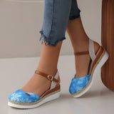 Sandalen Damen – Stilvolle und Bequeme Orthopädischen Sandalen – Himmelblau