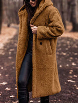 Enid - langer wintermantel – Goldenes Kamel