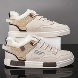 Roger - lässige winterschuhe für männer – Beige