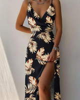 Myrtle - langes fliebendes kleid – Blumen