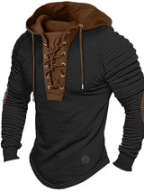 Wärmend - strickpullover für männer – Schwarz