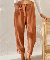 Zairee – Hochwertige Cordhose – Orange