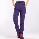 Widerstandsfähige & Wasserdichte Wanderhose für Damen – Lila