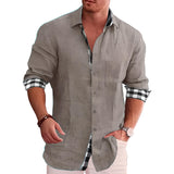 Herren Kurzarmshirt | gerader Aufbau mit klarer Form – Grau