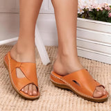 Ergonomische Damen Freizeitsandalen – Orange