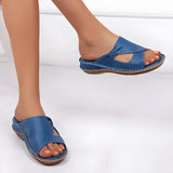 Ergonomische Damen Freizeitsandalen – Blau