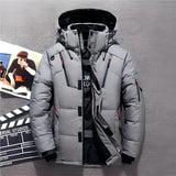 Lewis - Luxuriöse Daunenjacke – Grau